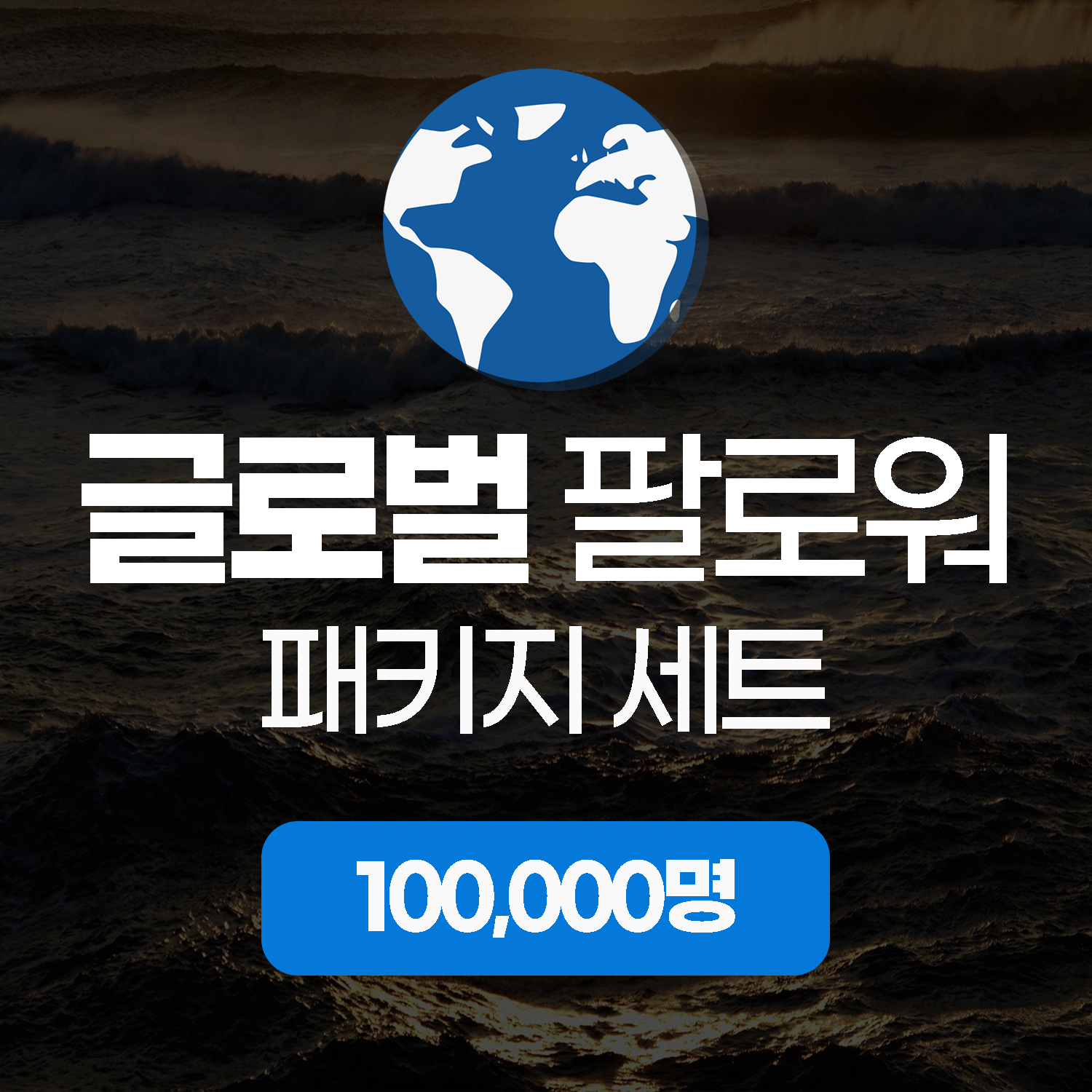 [글로벌] 인스타그램 팔로워 100,000명 늘리기